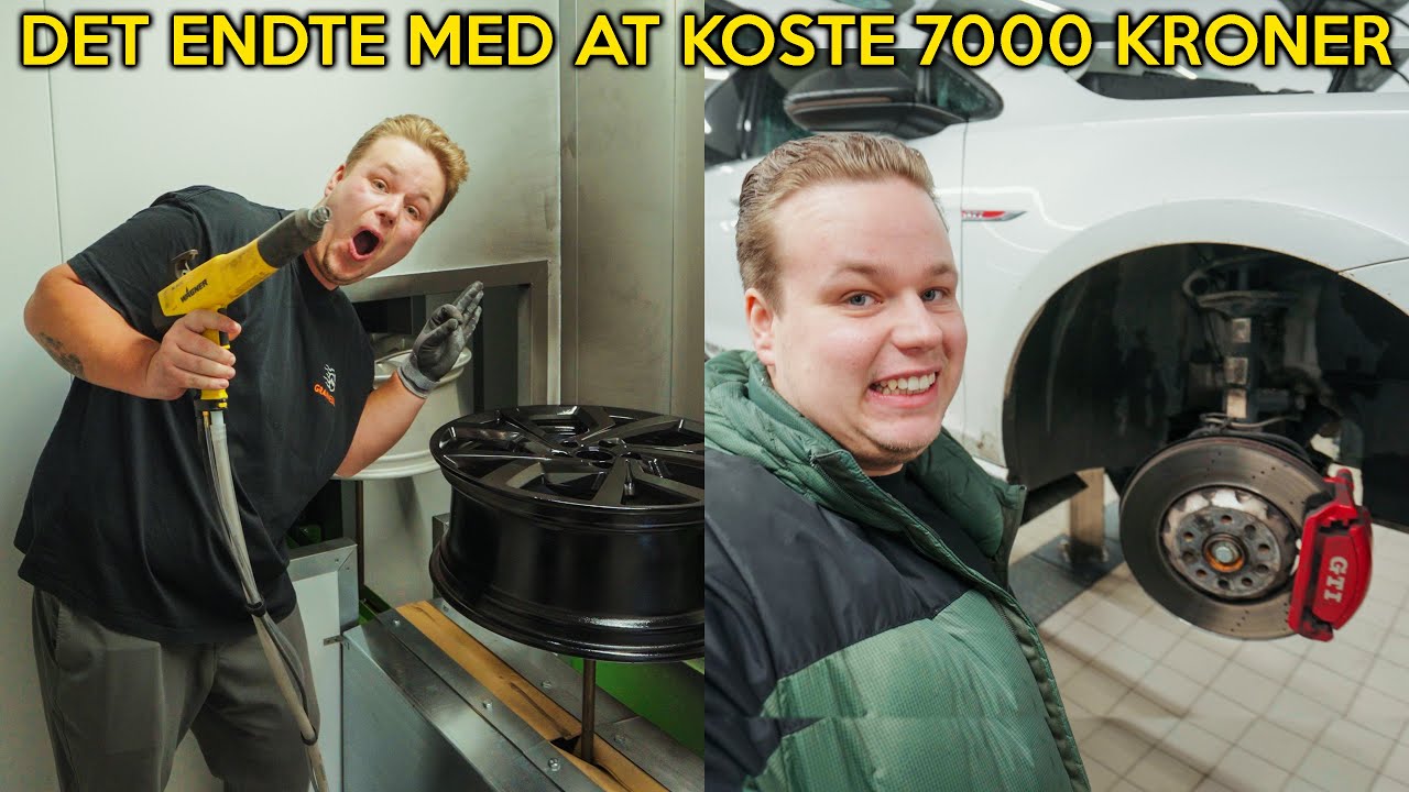 KÆMPE FÆLGE RENOVERING + ØDELAGTE BILDELE - JEG BYGGER MIN DRØMMEBIL - S2E5