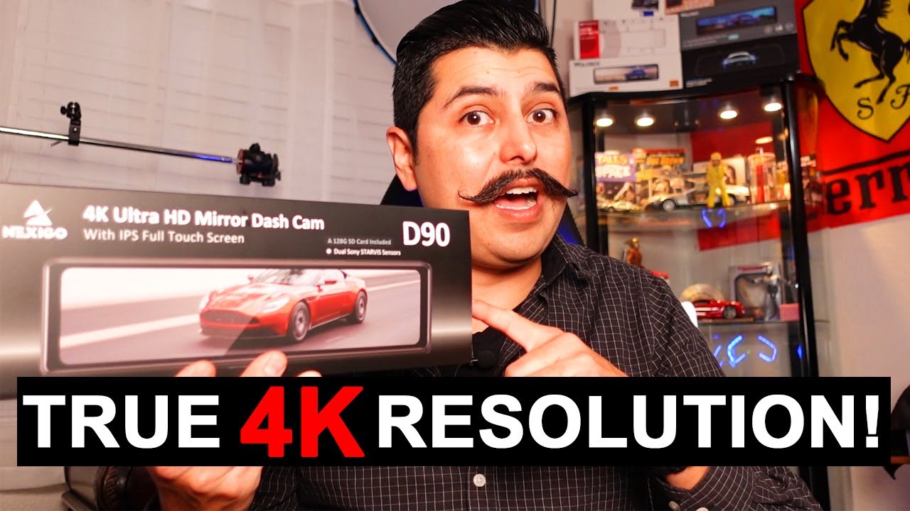 NEXIGO D90 Gen 2 Mirror Dash Cam Review (4K, GPS, Park Mode, Park Assist)
