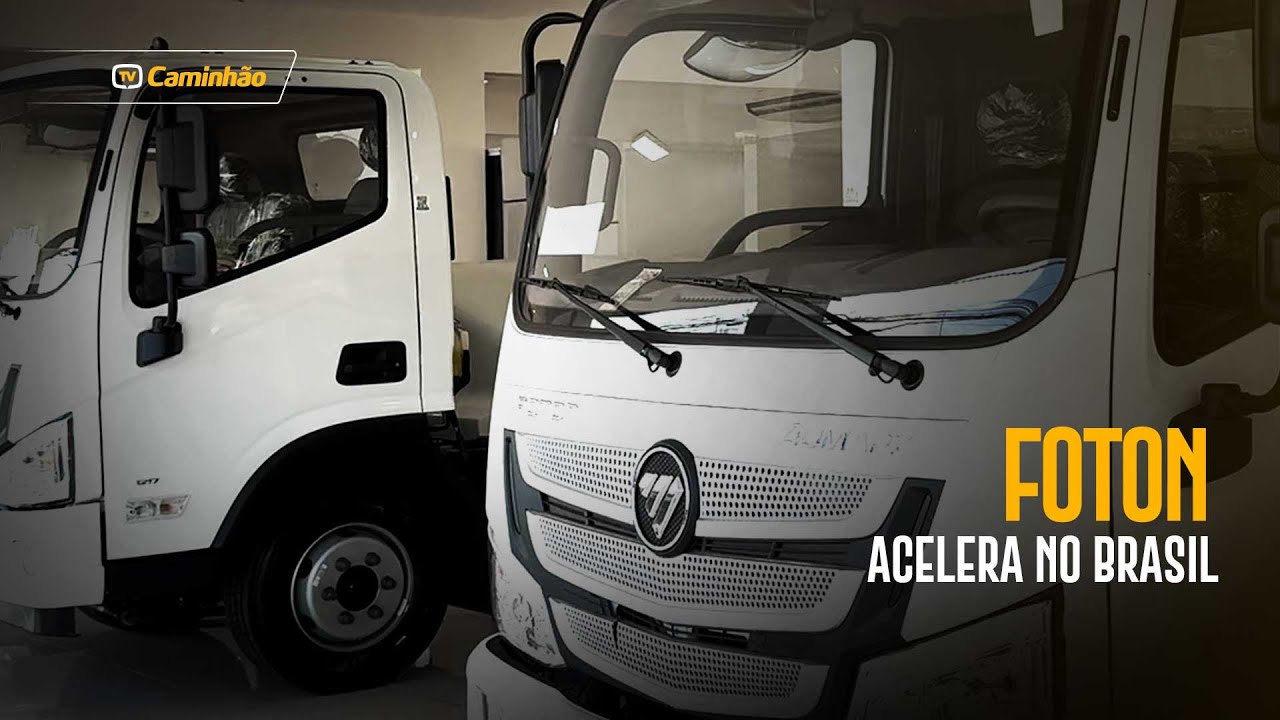 Foton acelera expansão no Brasil com ampliação da rede e caminhões