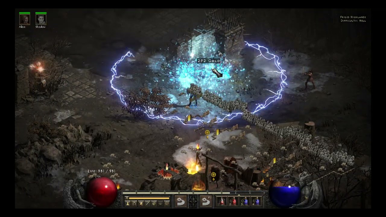 d2r lawn mower assassin hell frigid highlands