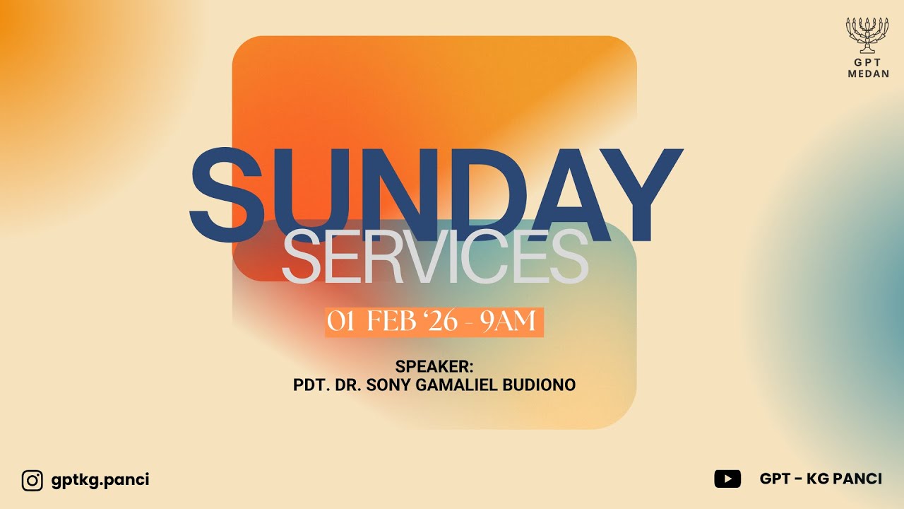 Umum Gabungan | Pdt. Dr. Sony Gamaliel Budiono - 1 Feb 2026 (GPT Church)