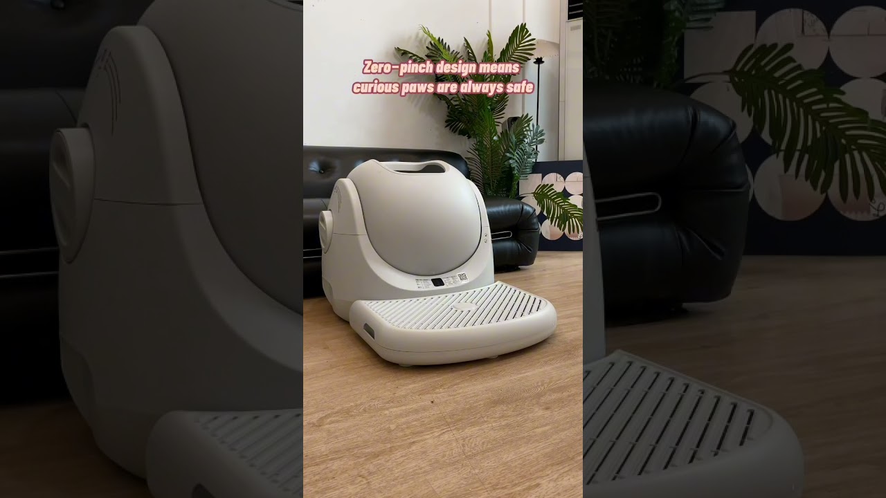 Zero-pinch design means curious paws are always safe