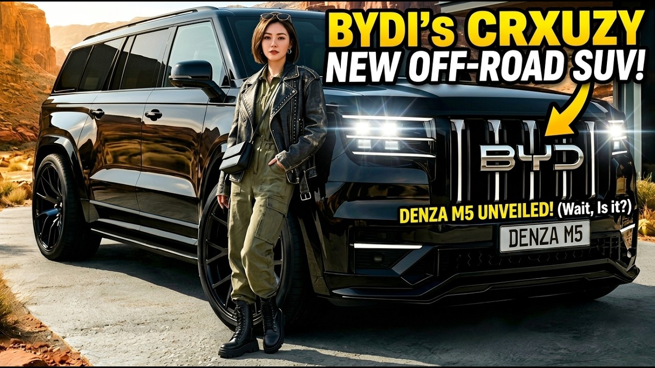 This Chinese EV Just Shocked the World | 2027 BYD Denza M5