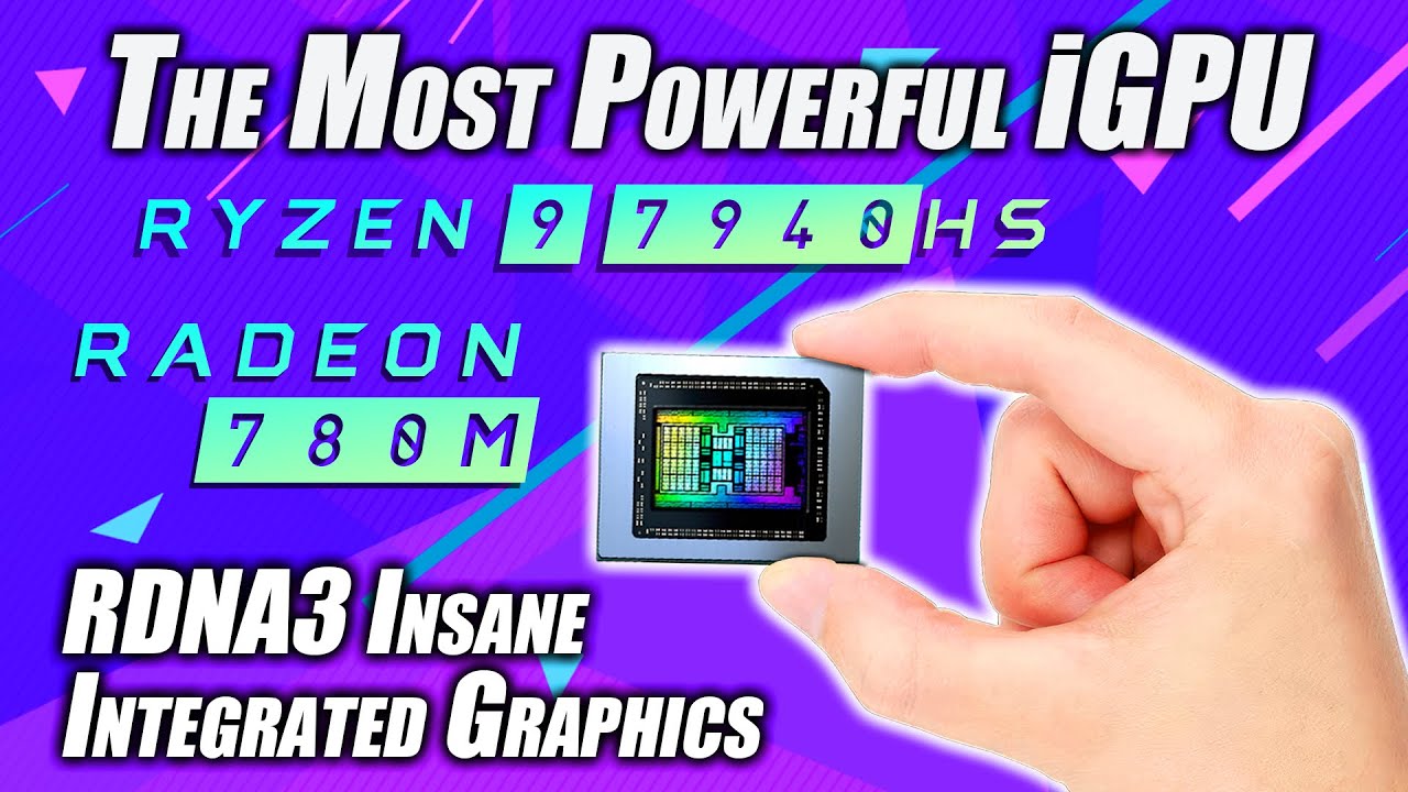 The Most Powerful iGPU Yet! Ryzen 9 7940HS RDNA3 APU Hands-On AAA Test. Good-Bye RDNA2!