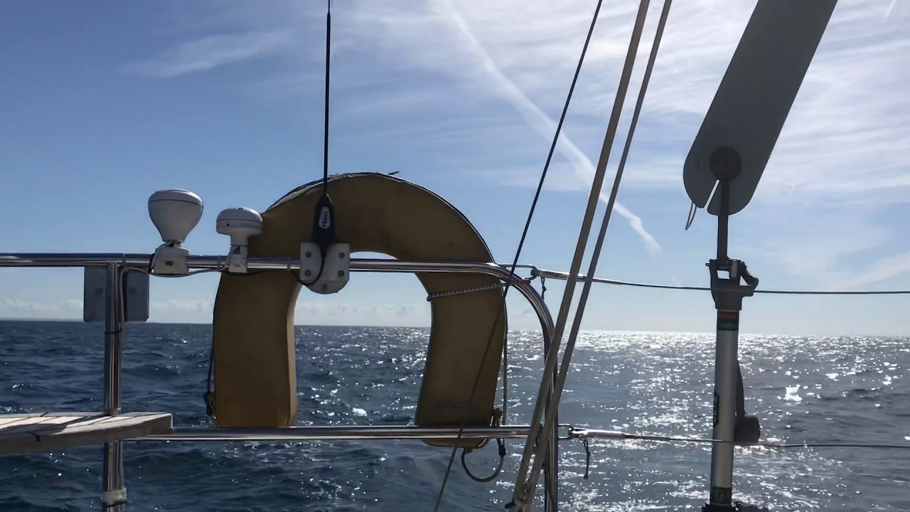 Neptune windvane self steering fitted to a Sadler 290