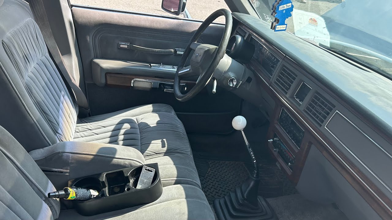 Jim Drives 1988 Ford LTD Crown Victoria.... with a 5-Speed?