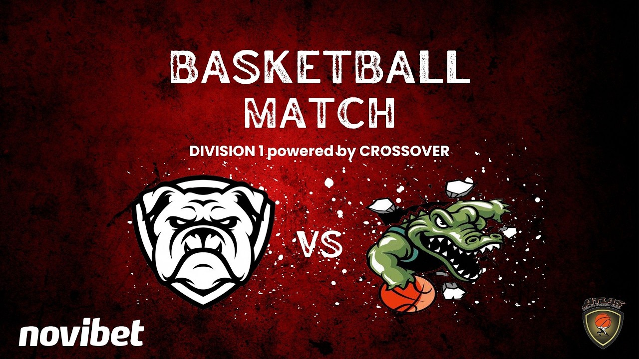 Atlasbasket - Division 1 - 16th Round - BULLDOGS vs CROCODILES