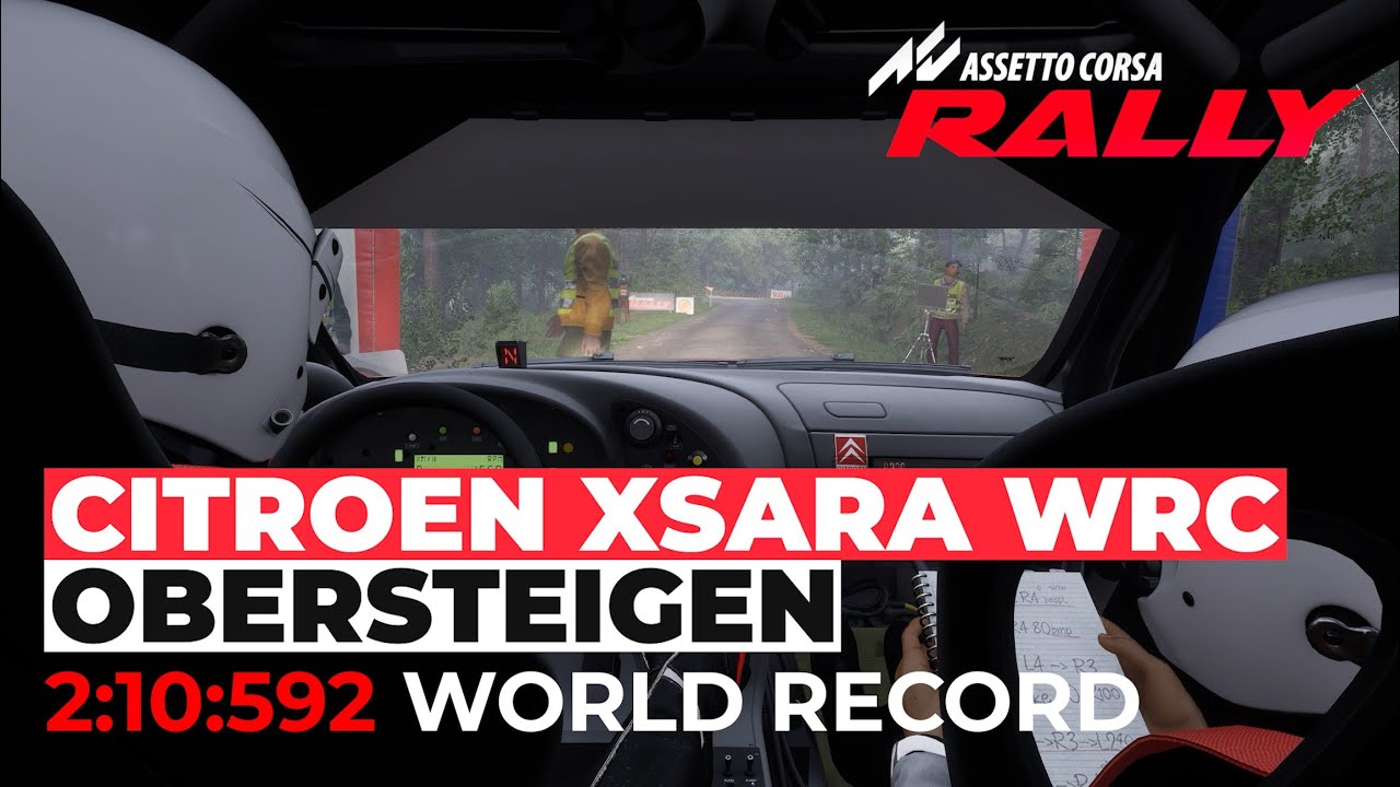 Assetto Corsa Rally / Citro&euml;n Xsara @ Obersteigen / 2:10:592 WORLD RECORD