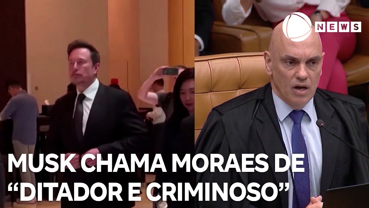 Elon Musk chama Alexandre de Moraes de 