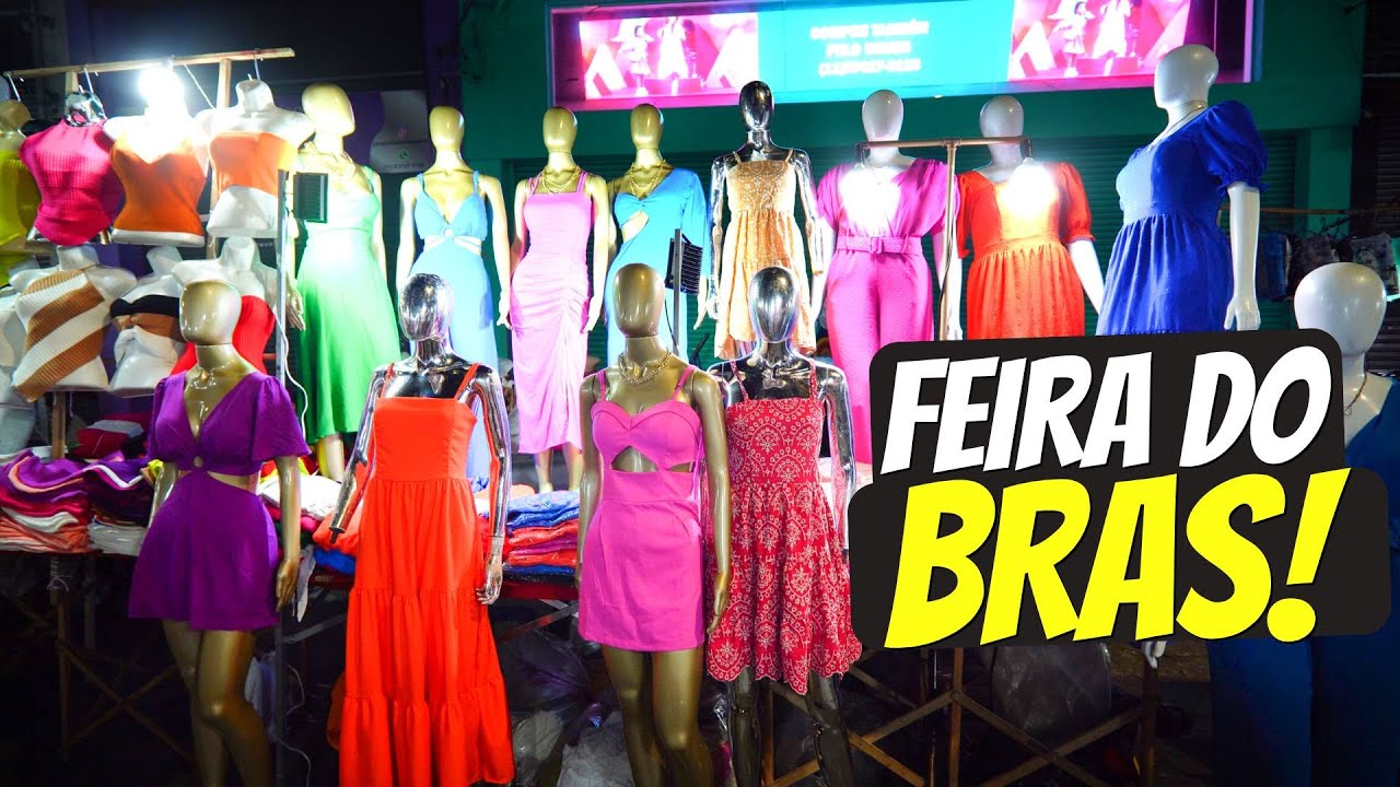 FEIRINHA DA MADRUGADA DO BRAS 2024! Contatos de fornecedores de roupa no atacado para revenda
