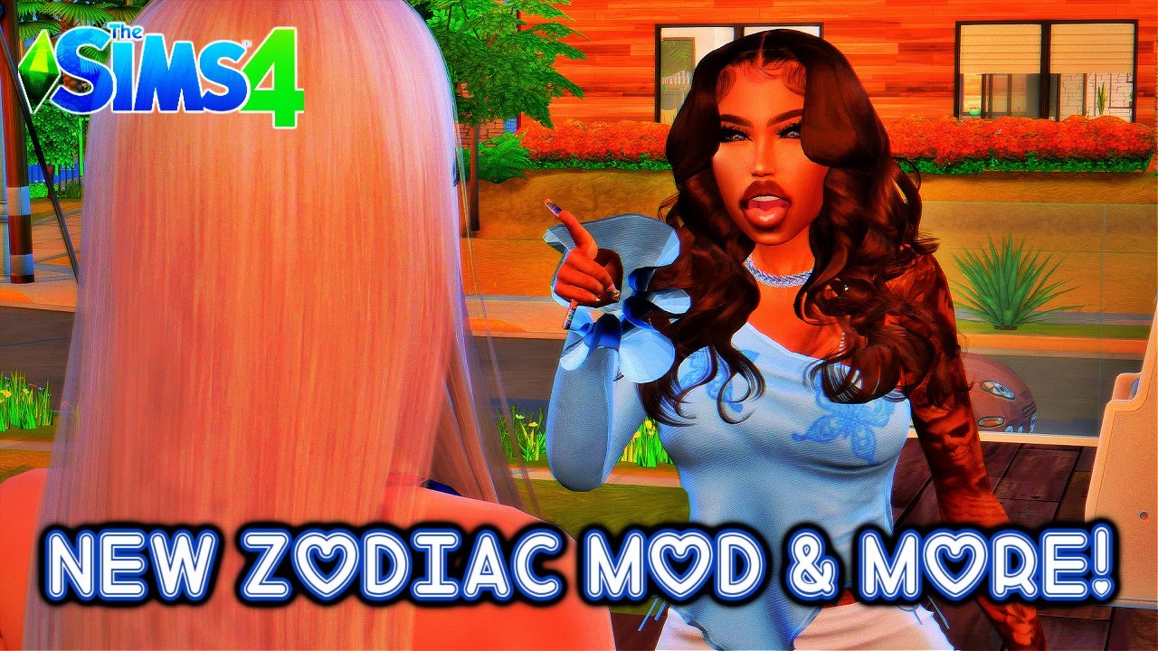 NEW ZODIAC MOD (THEY HAVE MOODLETS & BUFFS!) ♑ + MORE! &bull; MOD REVIEW &bull; THE SIMS 4