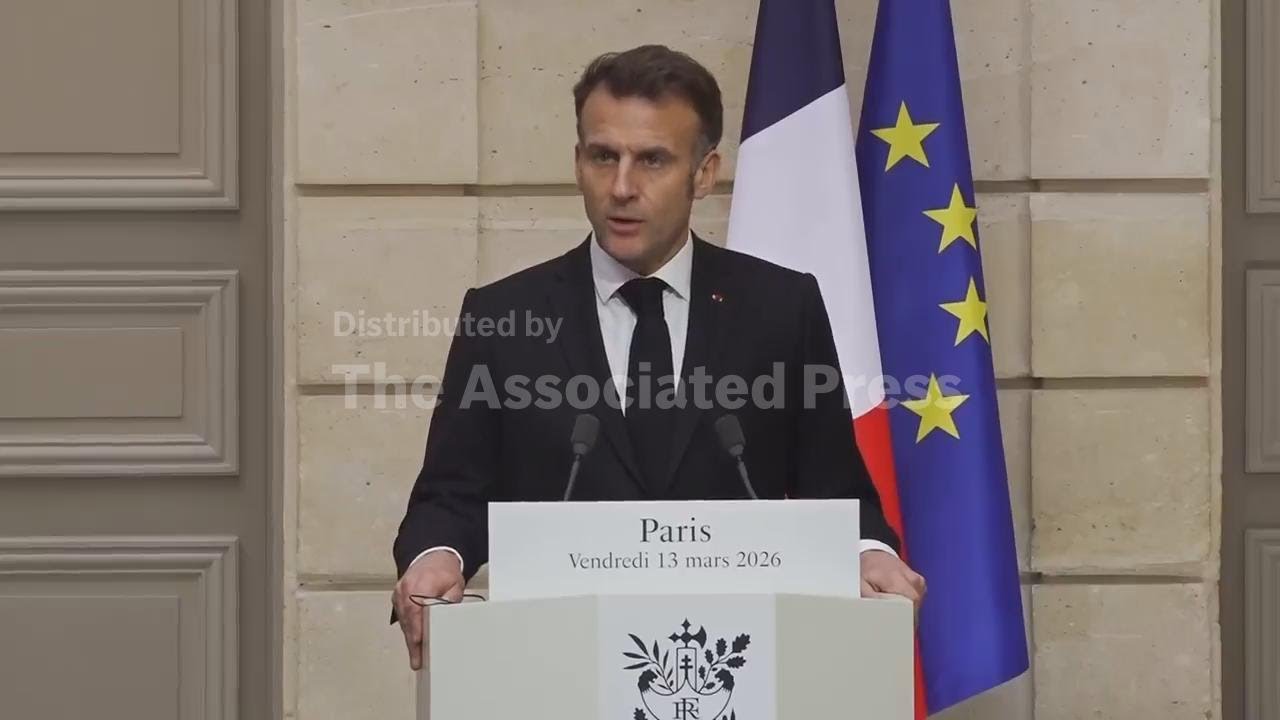 Macron: France’s position remains “purely defensive” in the Iran war