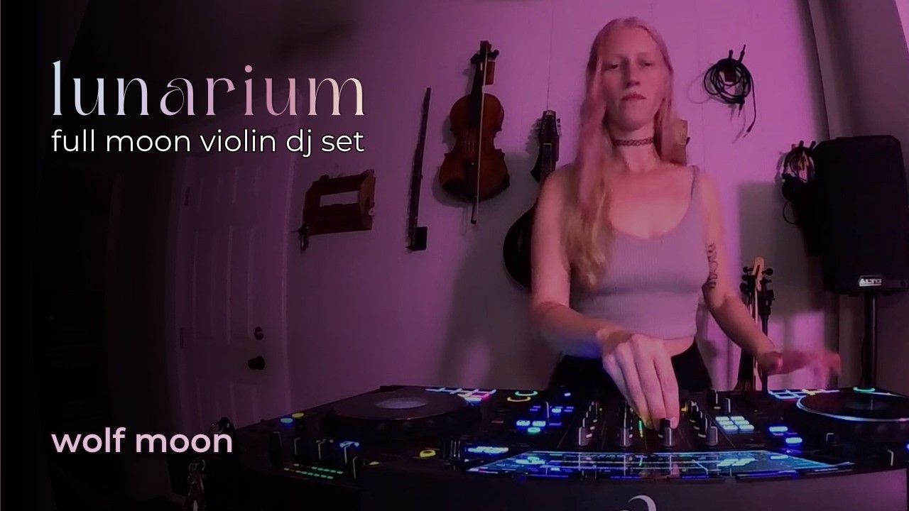 Lunarium 01 - Wolf Moon · Primal Release | Live Full Moon DJ & Violin Set