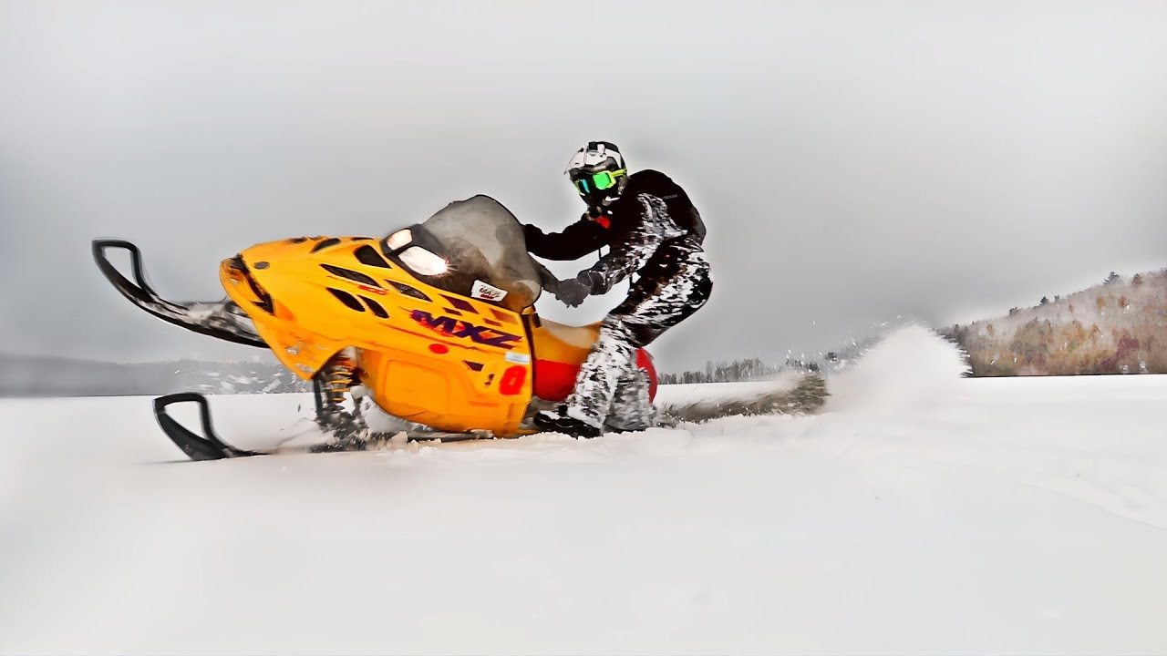 IT'S ALIVE !! $400 Marketplace Snowmobile First Ride (99' Ski Doo MXZ 600)