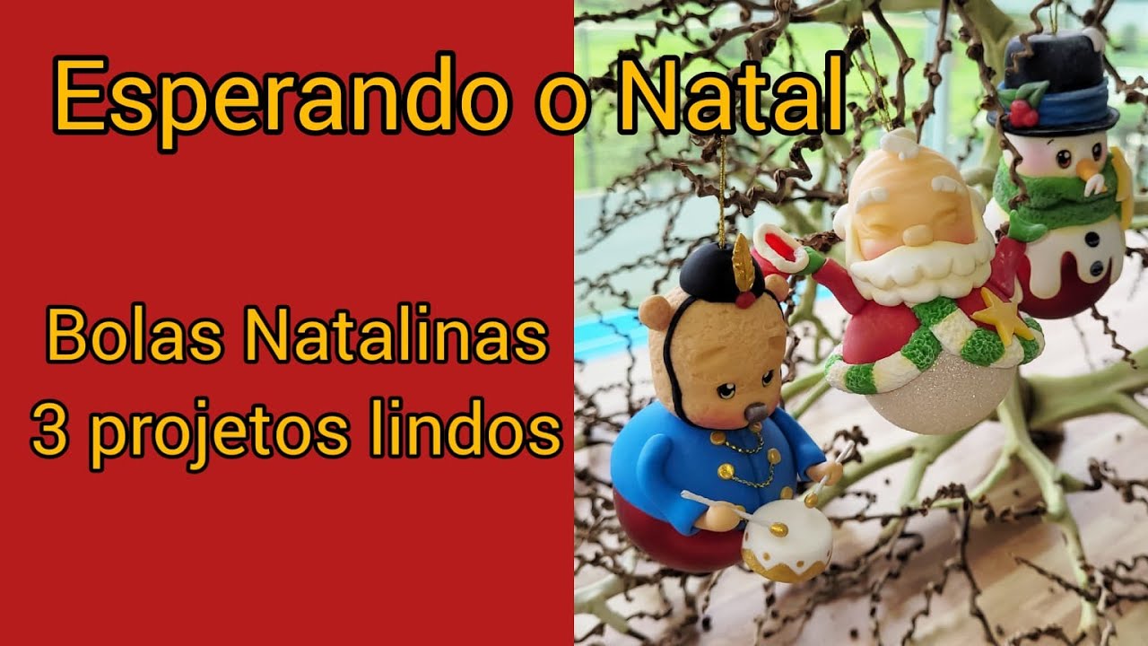 Bolas Natalinas: 3 projetos lindos