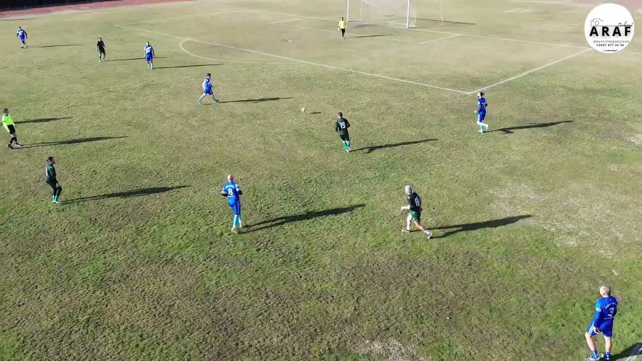 Kayseri Efsane Masterlar - Kocasinan Masterlar  Karşılaşması Full Maç Drone Görüntüsü