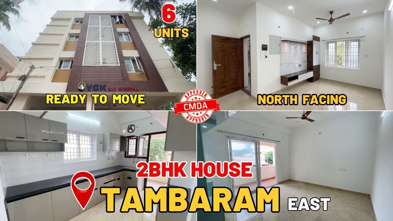 Flats for sale in Chennai City | New Flats in Chennai East Tambaram | 2bhk Flats in Tambaram | CMDA