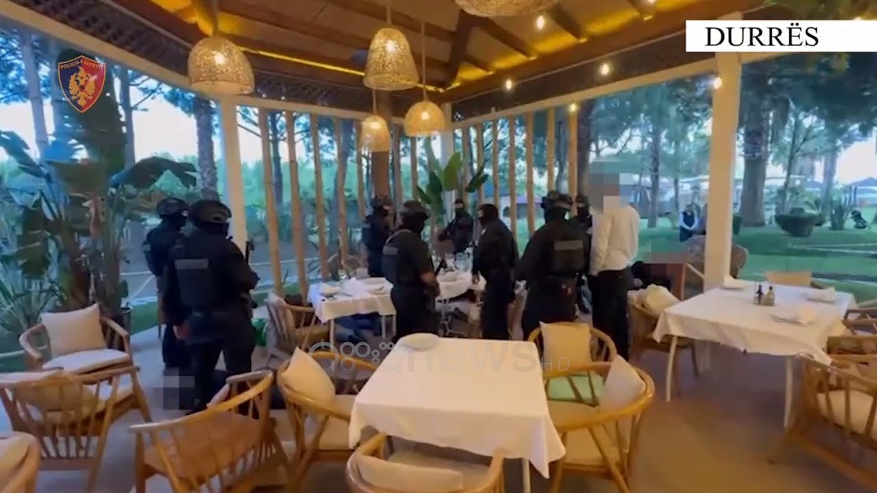 Momenti kur forcat operacionale deri në dhëmbë “bastisin” restorantin dhe arrestojnë Xhevdet Plakun