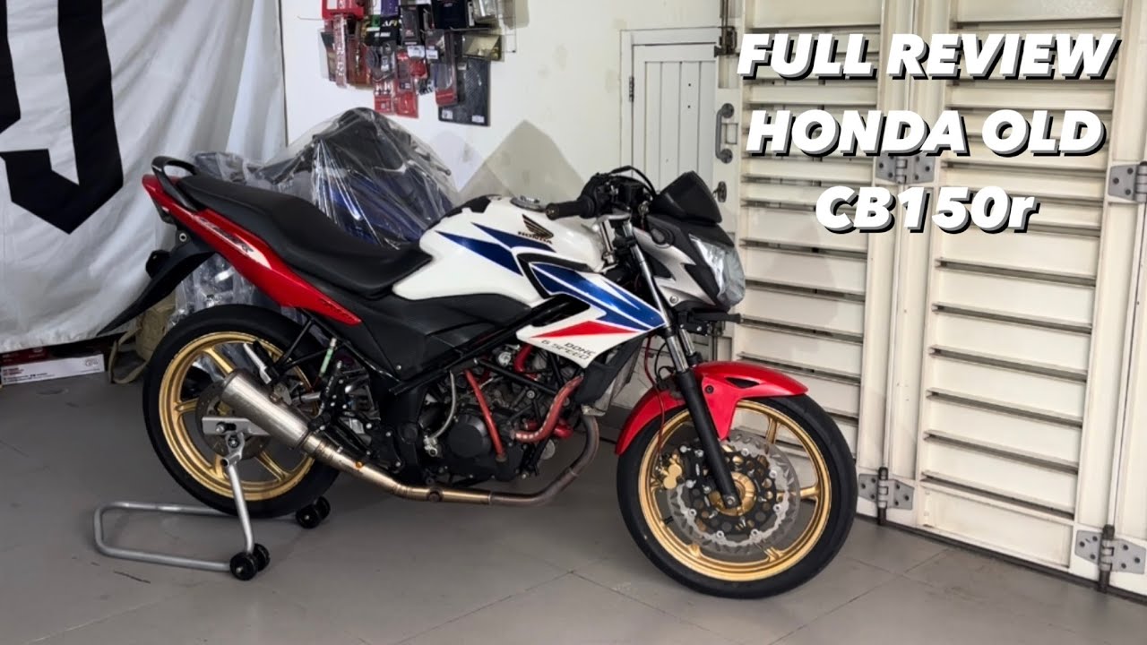 REVIEW HONDA OLD CB150R yang baru selesai modif!!🔥🔥