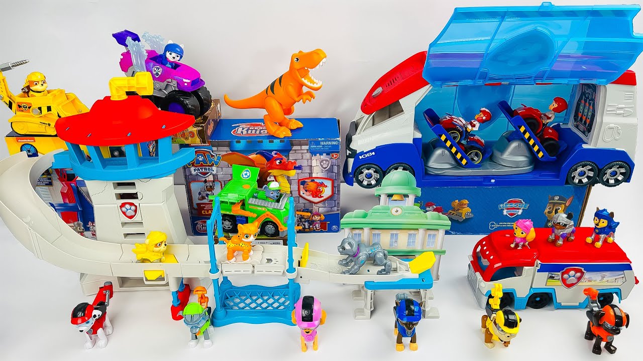 20 Minutes Satisfying with Unboxing | cool Paw Patrol series, slide car test ASMR | Review Toys