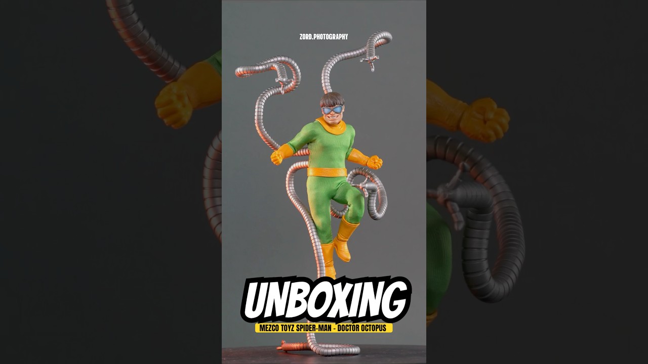 Unboxing: Mezco Toyz Marvel Comics Spider-Man - Doctor Octopus #marvel #spiderman