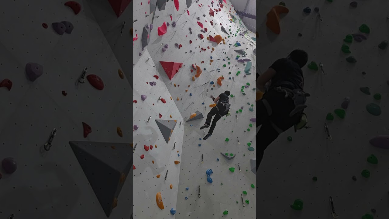 7a+ Top-Rope MEGADogged FlashAttempt  270 Cheltenham Line 72 20260208 #climbing #indoorclimbing
