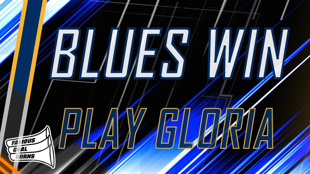 St. Louis Blues 2019 Win Horn (PLAY GLORIA)