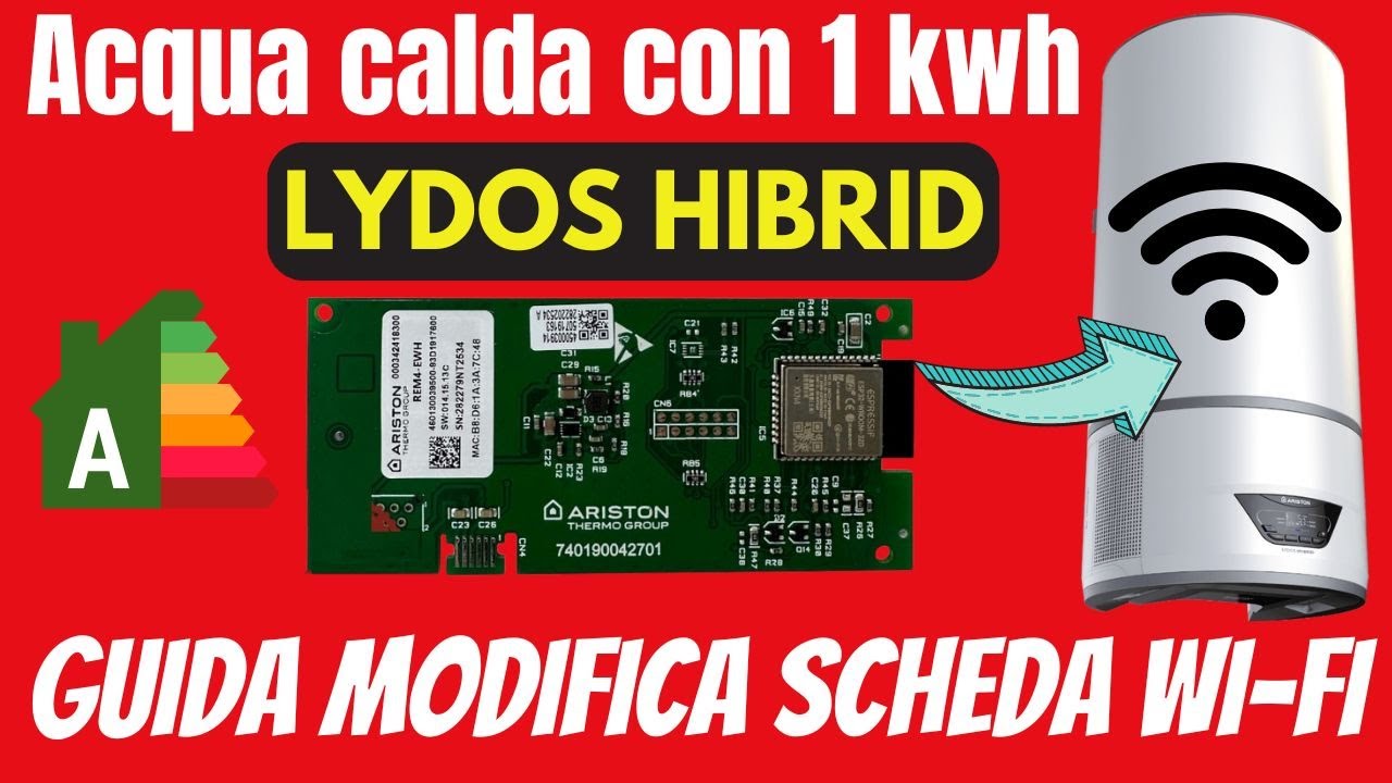 BOILER LYDOS - NUOS ARISTON AGGIUNTA WIFI #fotovoltaico #faidate