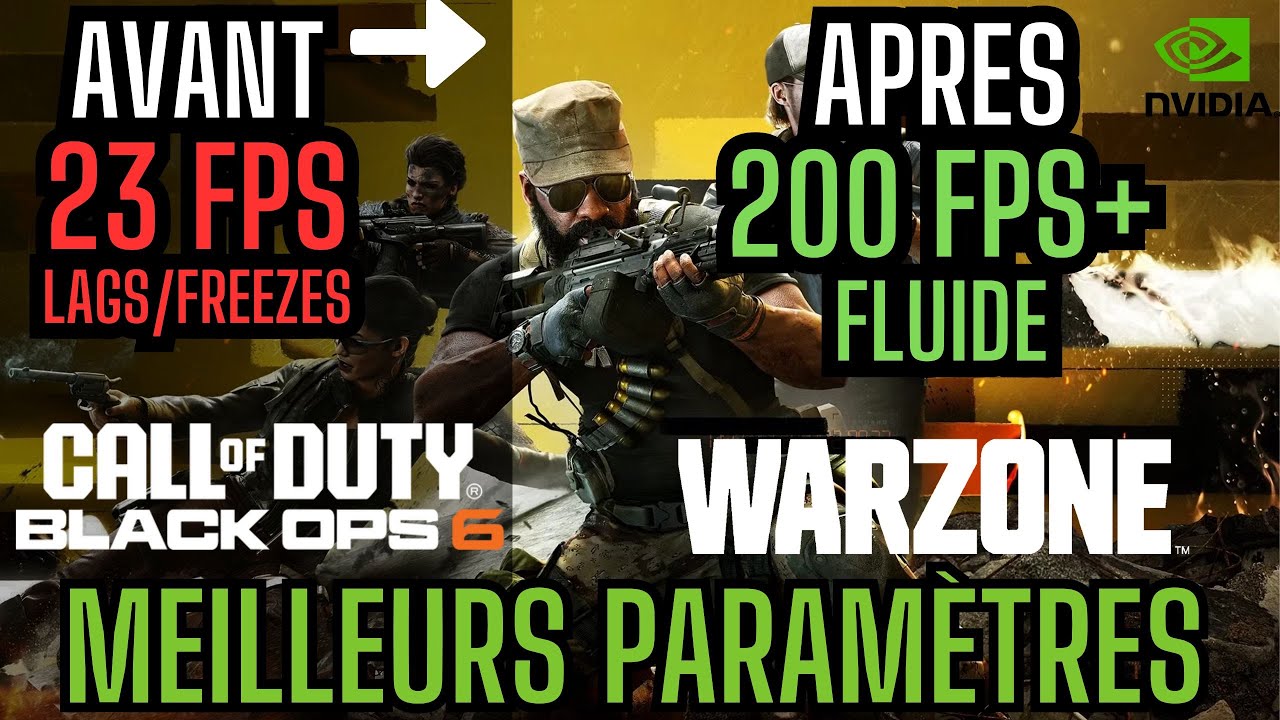 Meilleurs paramètres graphiques Warzone 4 Black Ops 6 Saison 5 Rechargée (Boost FPS)