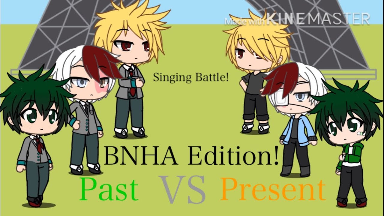 BNHA Singing Battle | Past VS Present | Gacha Life