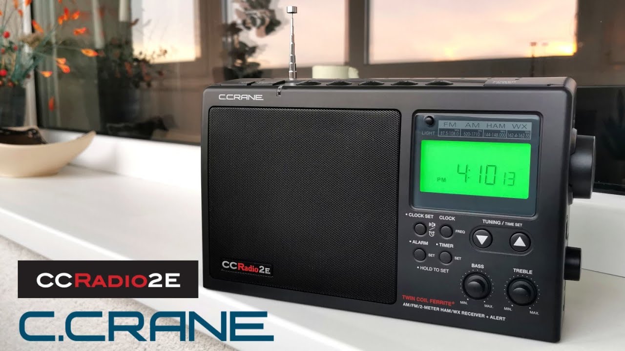 C. Crane CC Radio 2E Enhanced FM/AM/HAM/WX radio review from the European user perspective in 2025.
