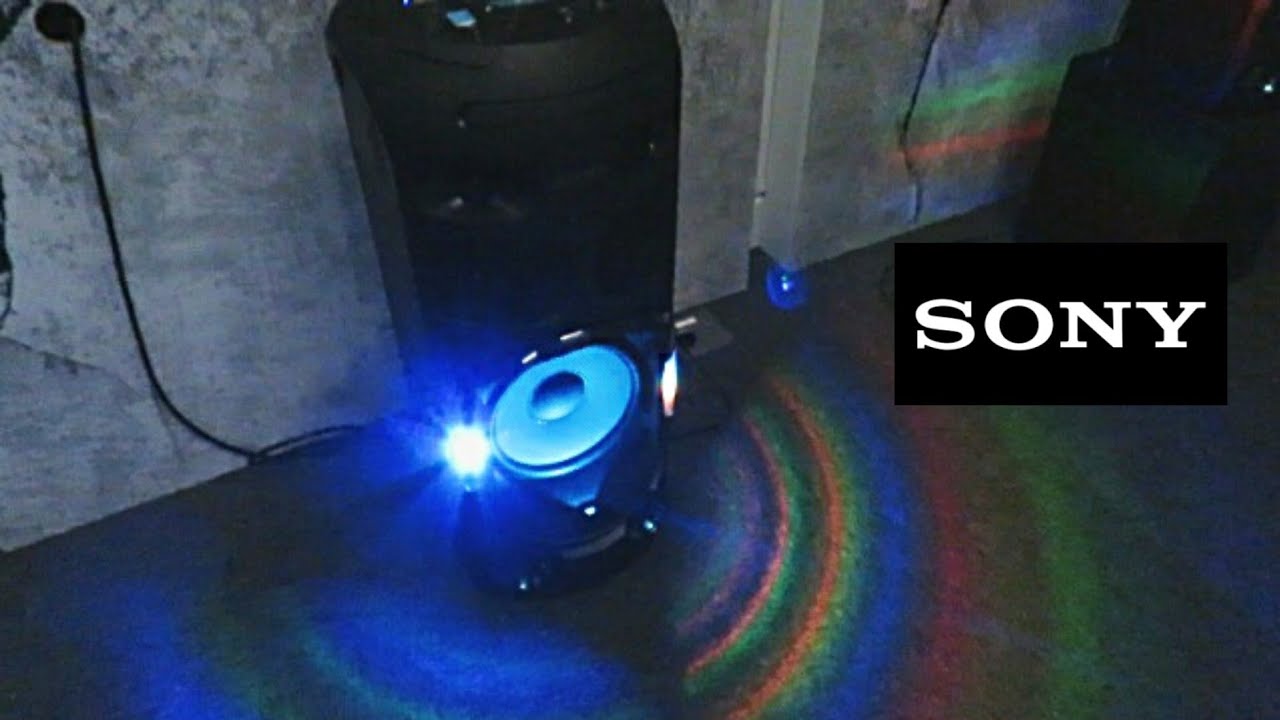 Sony MHC-V42D (apresentando o aparelho)