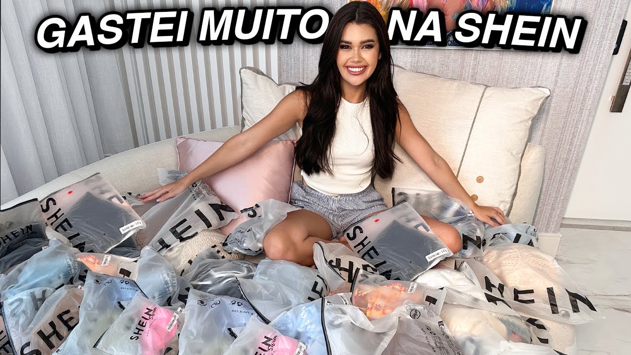Fiz MUITAS COMPRAS NA SHEIN e abri TUDO com vocês!