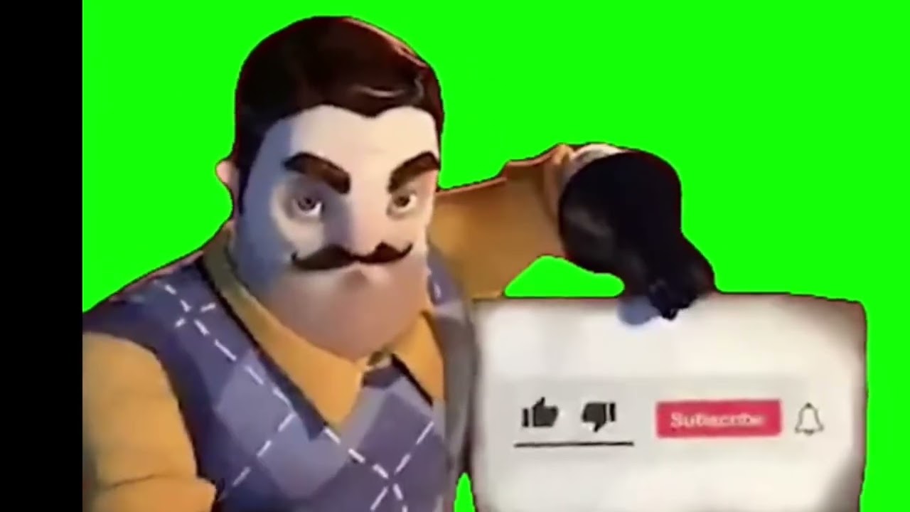 Subscribble to me (Hello Neighbor Guy Said So)