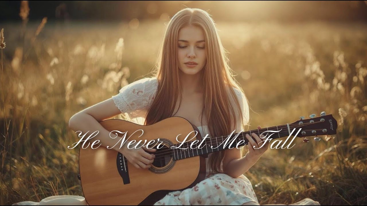 HE NEVER LET ME FALL | OFFICIAL LYRIC VIDEO | WORSHIP