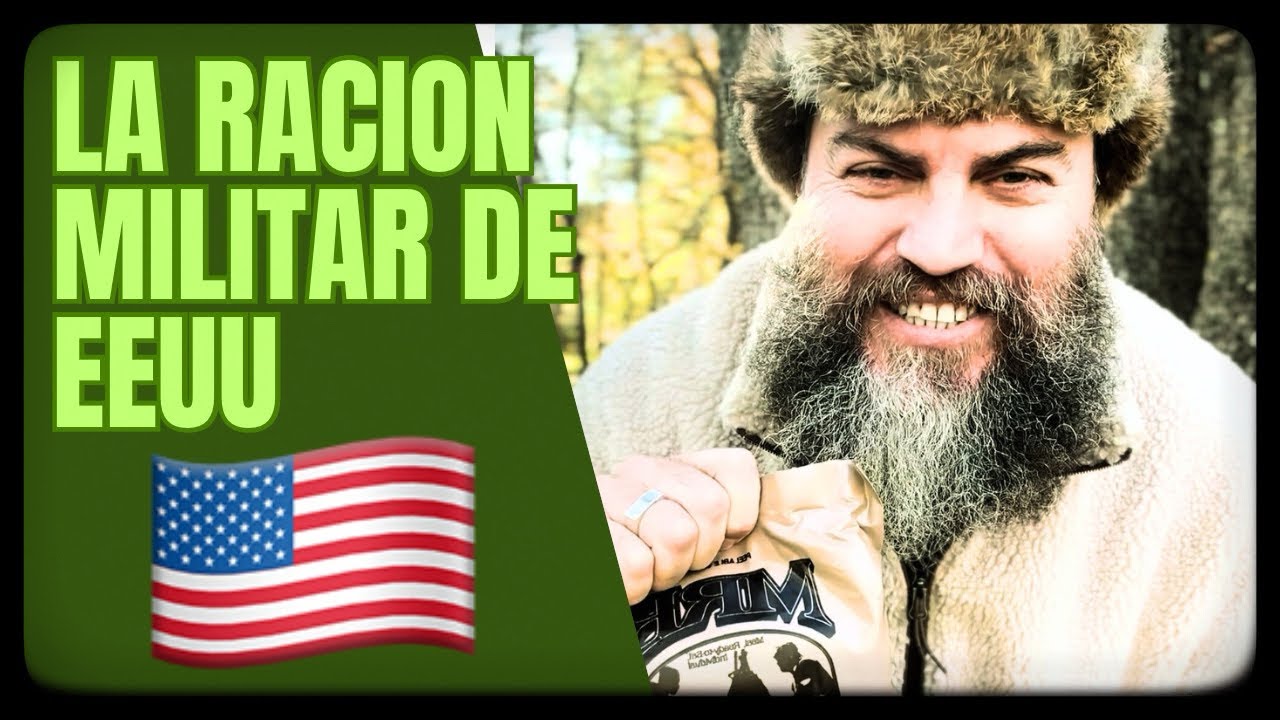 Probando la ración militar de EEUU 🇺🇸 menú nº 5