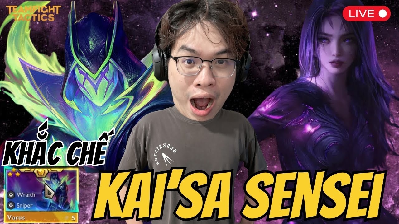 Kai'sa Sense quá mạnh pha roll Varus 3 sao đã cứu  tôi 1 cái top 1 ĐTCL mùa 15.3 Rank Kim Cương