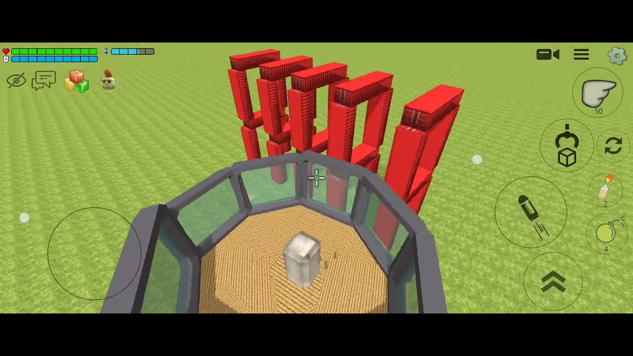 Zab jugando chicken gun. Tutorial como hacer un skyview en chicken gun.