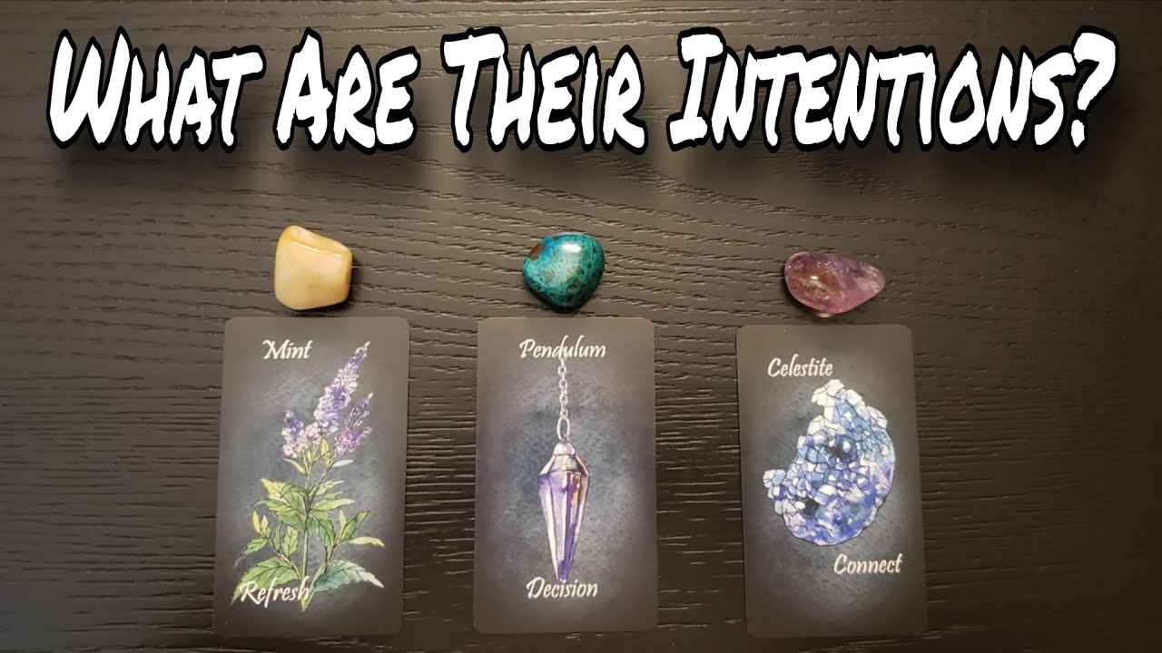 🤔⚖ What Are Their Intentions? ♥️☎️ Pick A Card Love Reading 