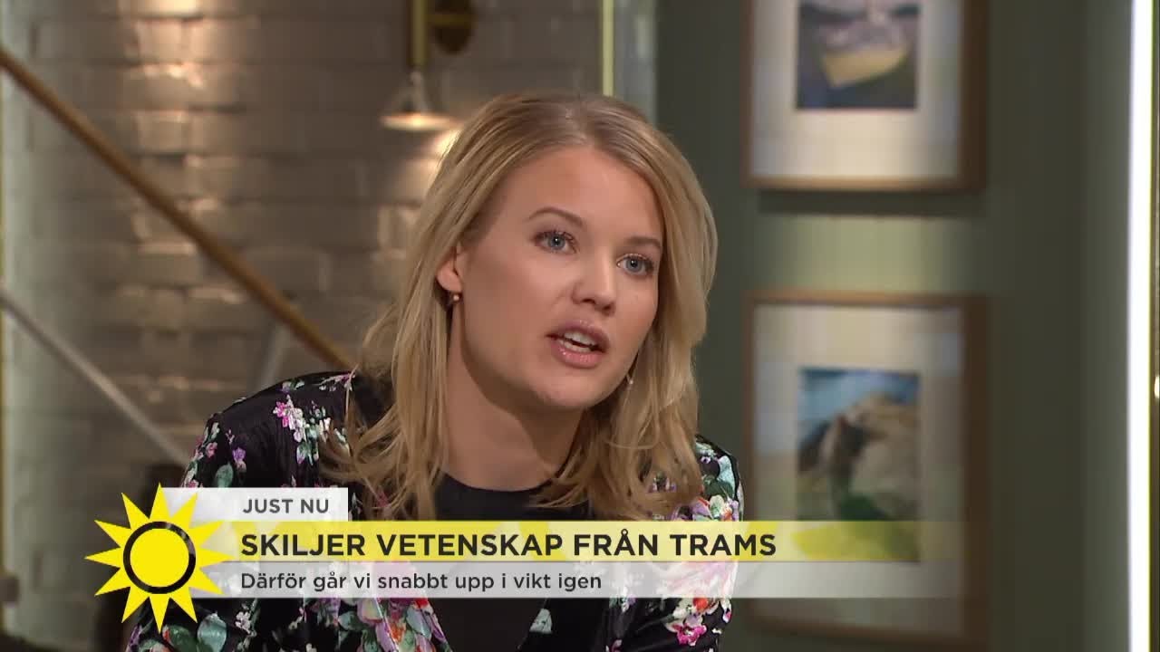 Forskaren Emma Frans om dieter: så går du ner i vikt - effektivt - Nyhetsmorgon