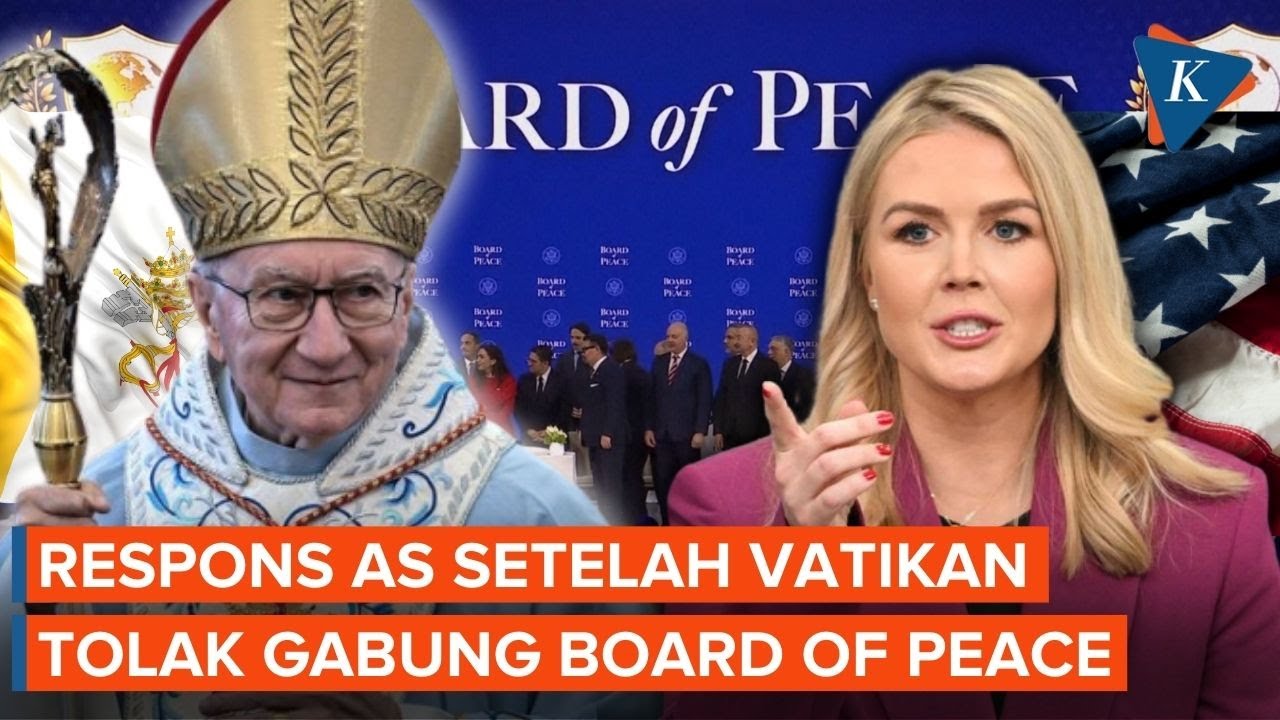 Vatikan Tolak Gabung Board of Peace, Begini Respons AS