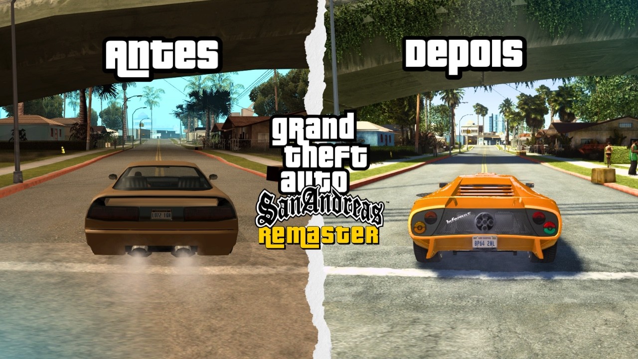 Eu Remasterizei o GTA San Andreas (com Mods INSANOS!)