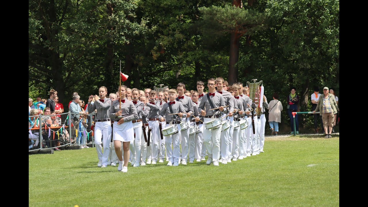 34. Landesmeisterschaft des LMSV in Zabeltitz - Nachwuchsspielmannszug Kleinröhrsdorf