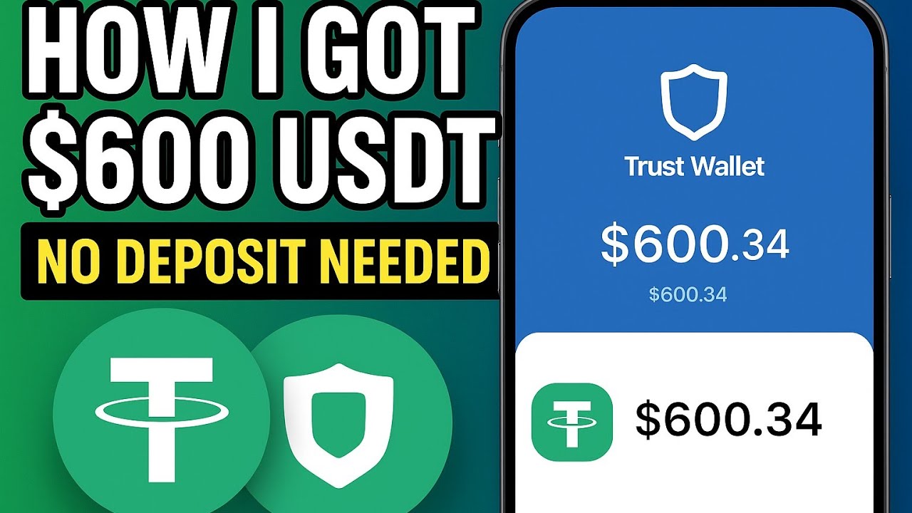How to Get $600 Free USDT on Trust Wallet - New Crypto Hack (2025)