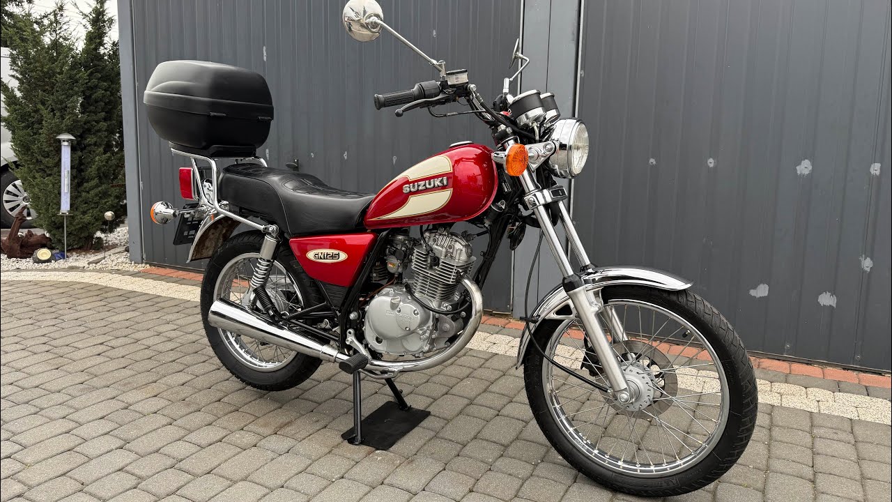Suzuki gn 125 odpalanie sound