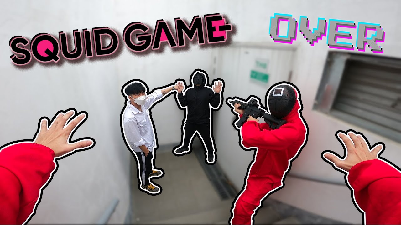 ESCAPING SQUID GAME CRAZY SOLDIERS ( Parkour POV Movie ) | Trò Chơi Con Mực 5