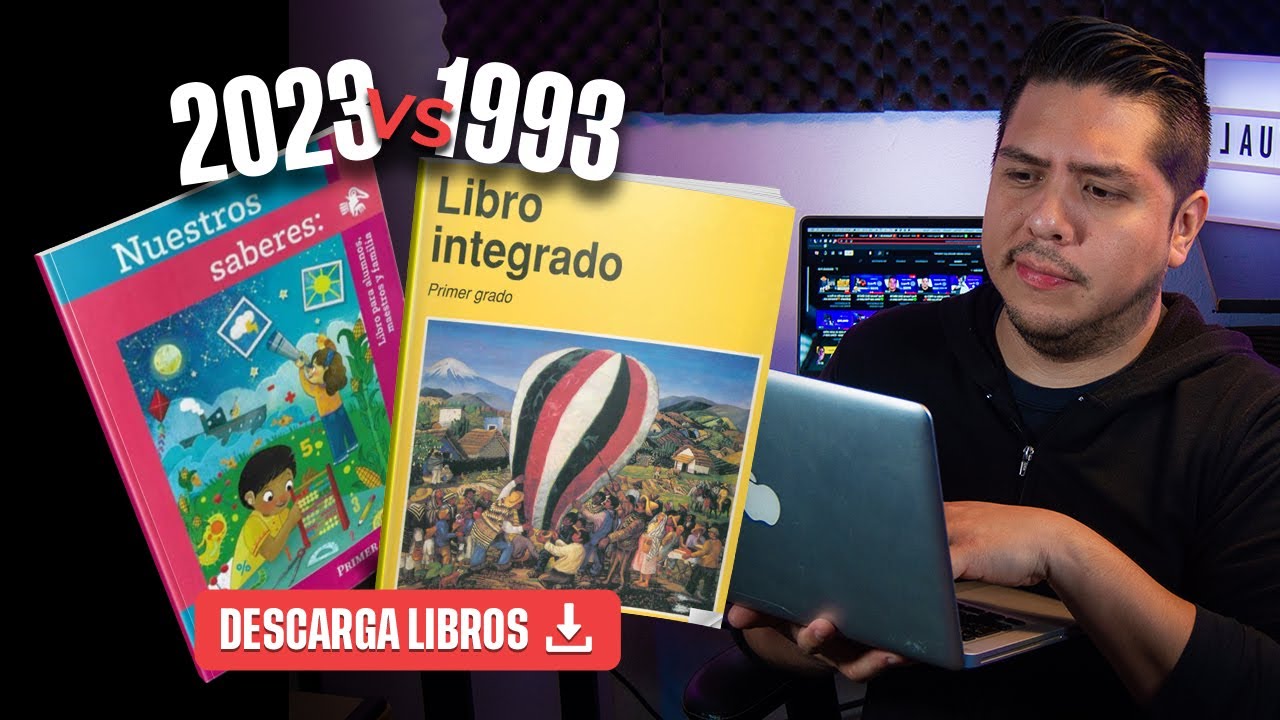Libros SEP 2023 💥VS Libros SEP 1993 / Descarga los libros SEP de 1960 a 2019