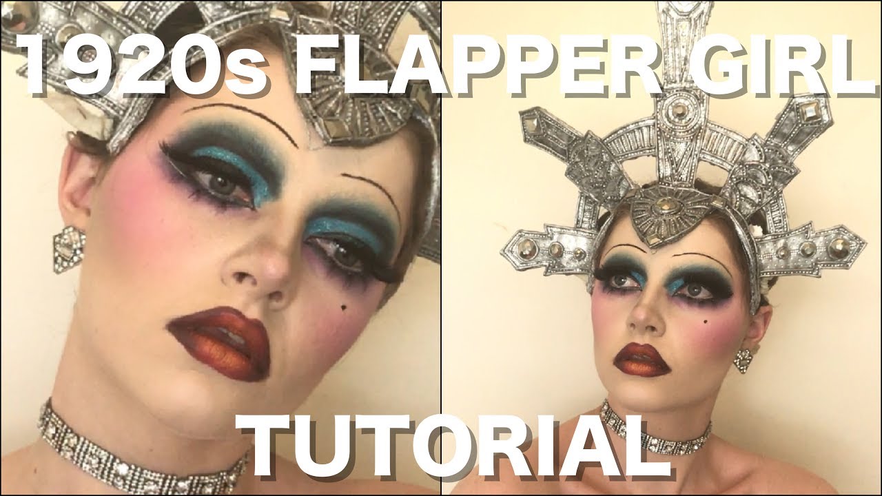 1920s SHOW GIRL - MAKEUP TUTORIAL