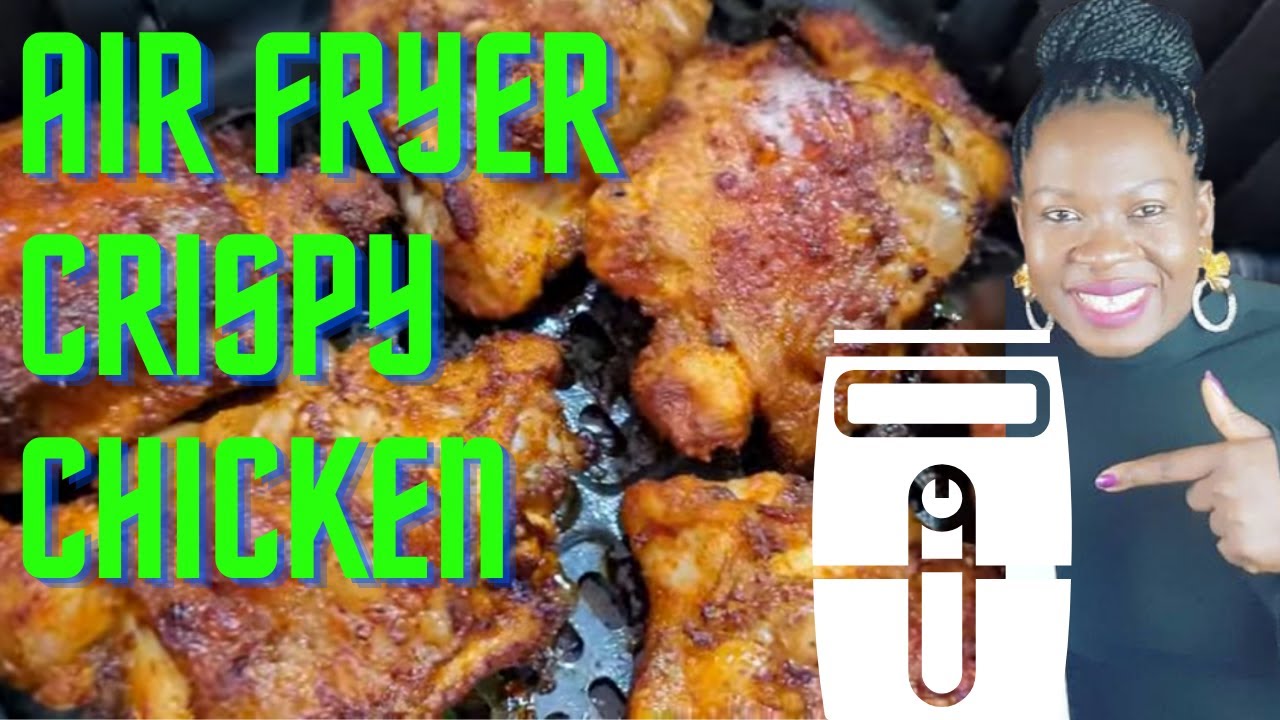 Хрустящая жареная курица во фритюрнице | Рецепт куриных бедрышек во фритюрнице