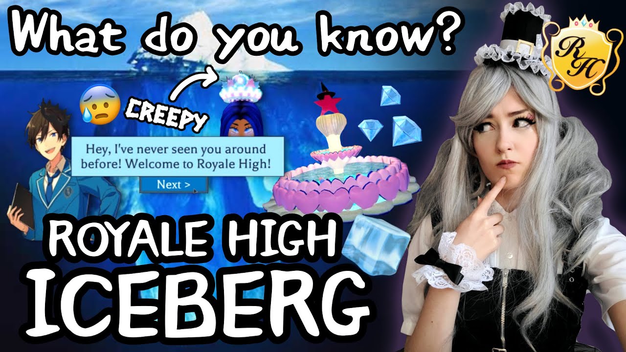 TESTING MY KNOWLEDGE with ROYALE HIGH ICEBERG🧊